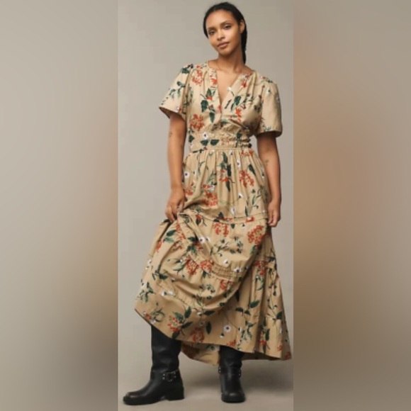 Anthropologie Dress the Somerset Maxi Dress XXS - $168 - Picture 2 of 7